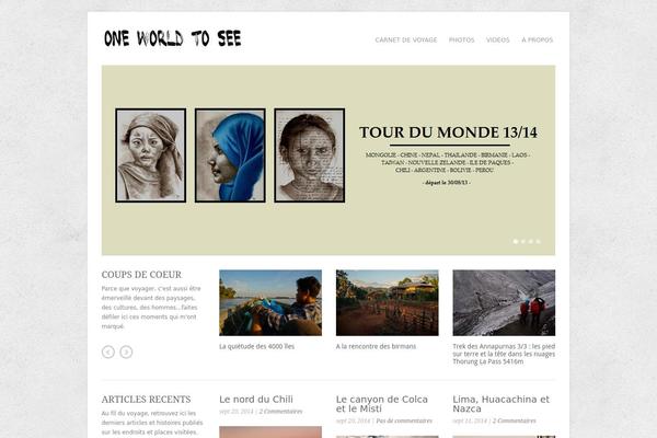 Craft theme site design template sample