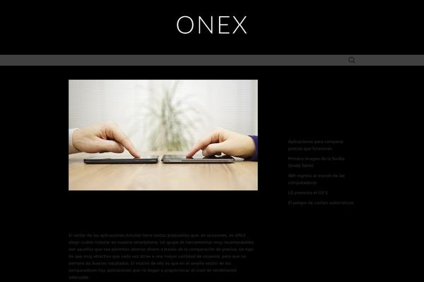 Suits theme site design template sample