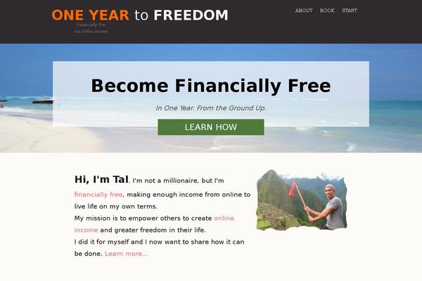 On Topic theme site design template sample