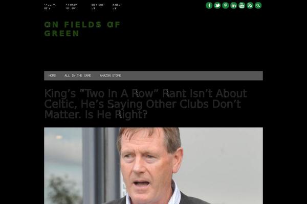 The Newswire theme site design template sample