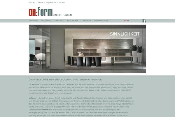 onform.de site used Onform