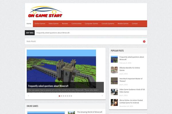 Cherry theme site design template sample