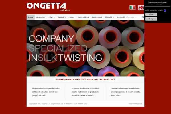 Gravity theme site design template sample