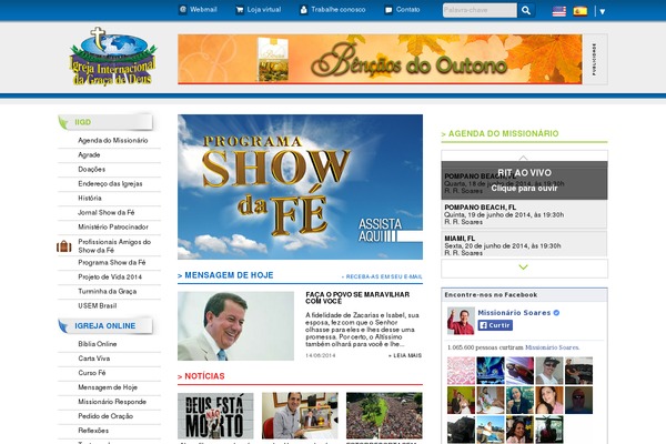 Site using Online Bible VP for WordPress plugin