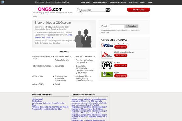 ongs.com site used Classifieds