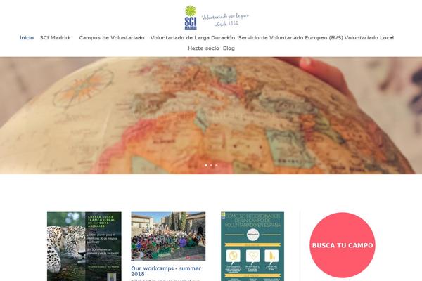 Site using Floating Social Bar plugin