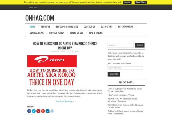 Top Mag theme site design template sample