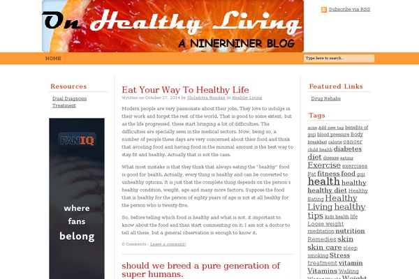 Headway theme site design template sample