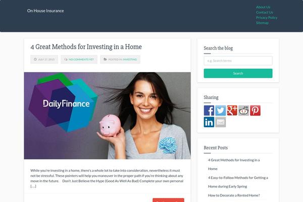 Site using Easy-social-share plugin