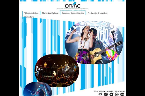 oniric.com.mx site used Expressions