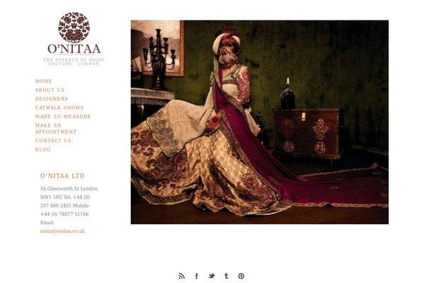 Franco theme site design template sample