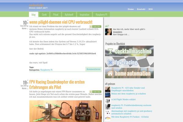 Site using Flattr plugin