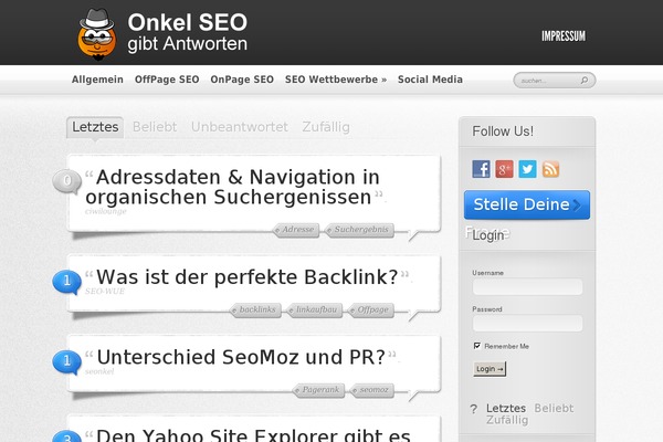 onkelseo.de site used AskIt