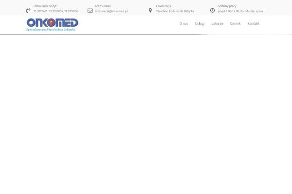 onkomed.pl site used Medical Circle