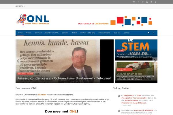 NEUE theme site design template sample