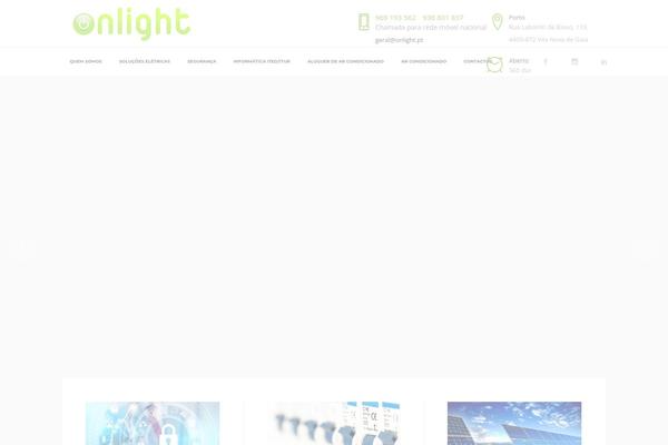 Site using Qode-quick-links plugin
