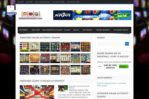 Gameleon theme site design template sample