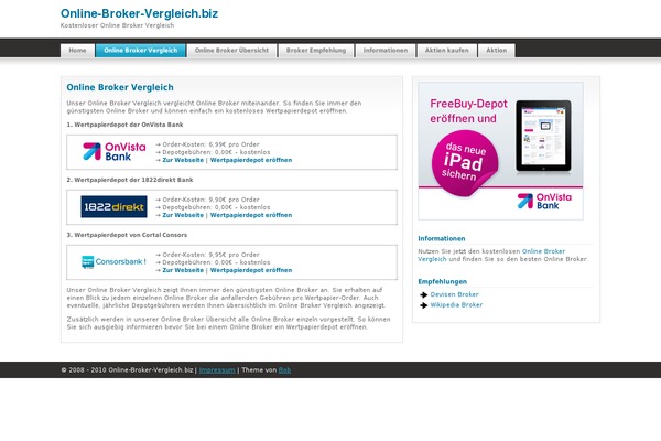 online-broker-vergleich.biz site used Silverlight