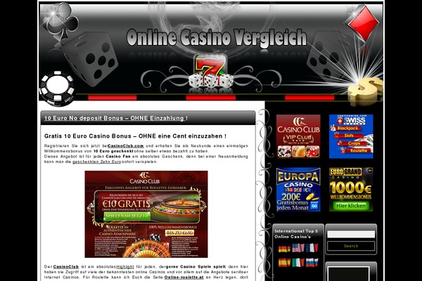 Site using Simple Rating plugin