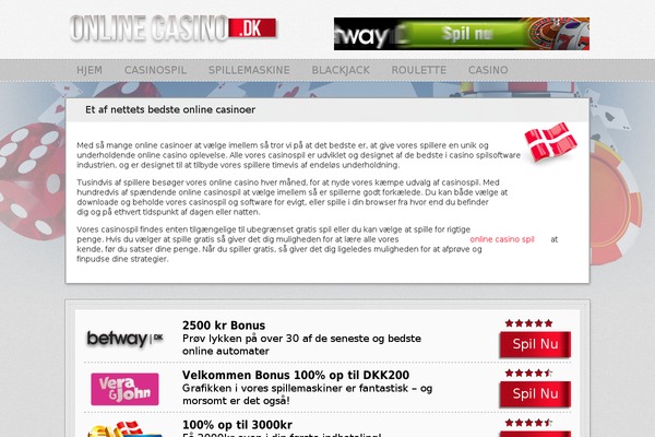 online-casino.dk site used Onlinecasino