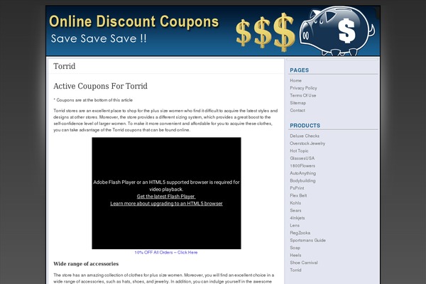 Sleek theme site design template sample