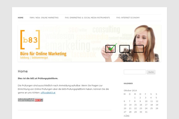 online-exam.eu site used B83