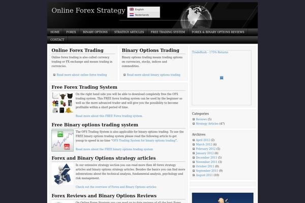 Corporate theme site design template sample