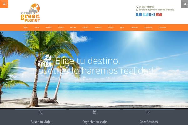 Love Travel theme site design template sample