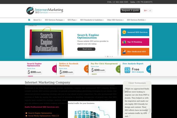 Site using Collision-testimonials plugin