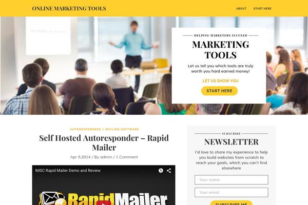 Site using Author Product Review plugin