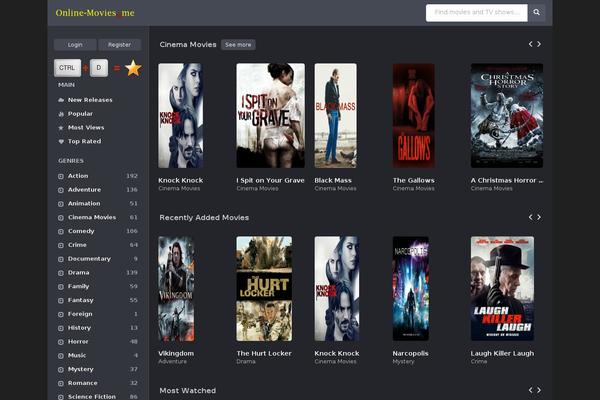 online-movies.me site used Playnow