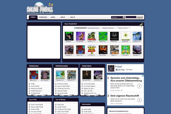 Myarcadetheme theme site design template sample