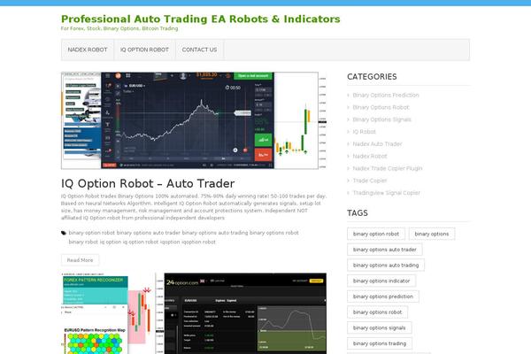 VMag theme site design template sample