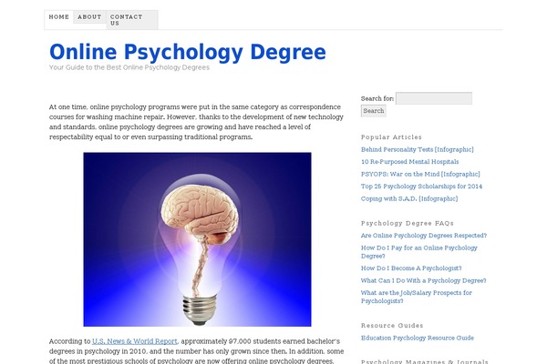 Thesis 1.8.4 theme site design template sample