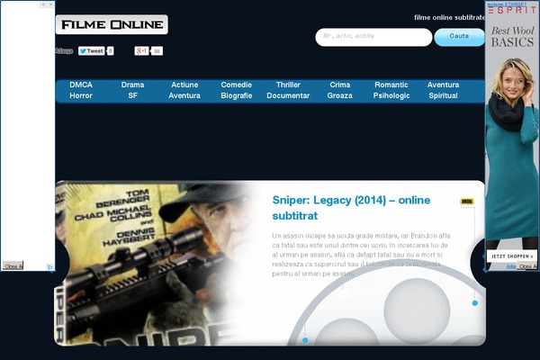 Adams theme site design template sample