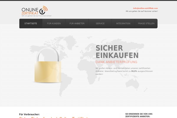 online-zertifikat.com site used Lighter
