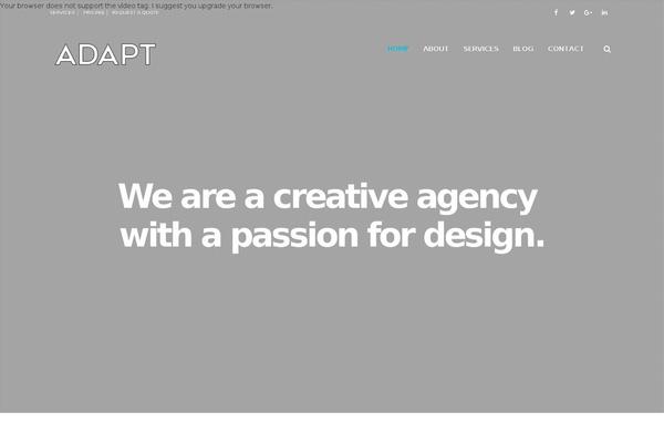 Easyweb theme site design template sample