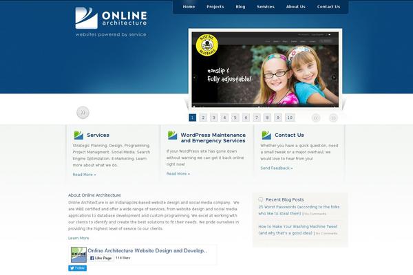 Site using WP-Testimonials plugin