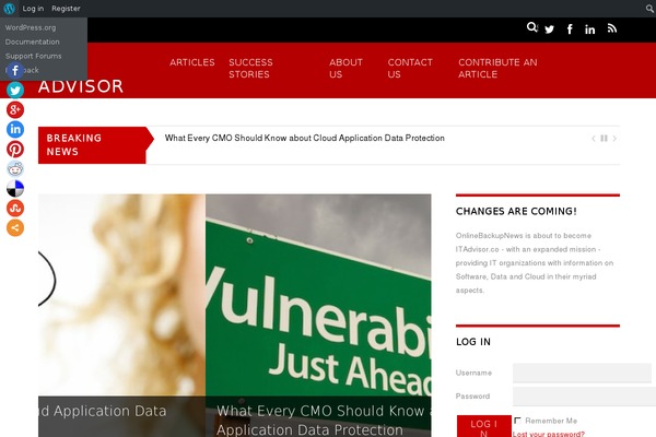 Site using amr users plugin