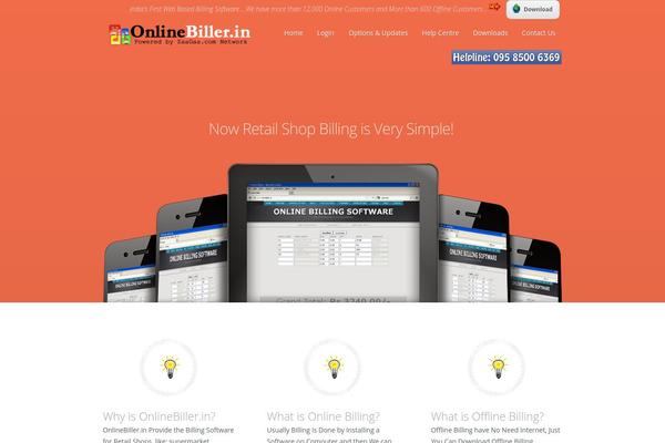Nimble theme site design template sample