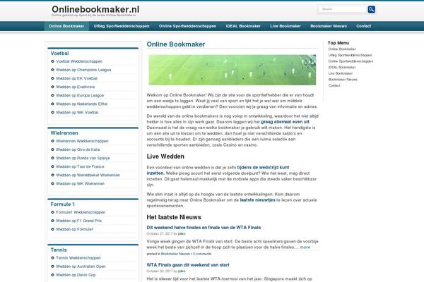 Blog-belt theme site design template sample