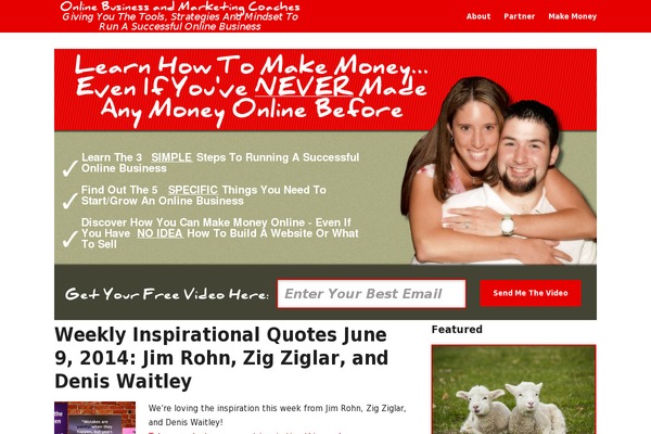 Site using Easy Coming Soon plugin