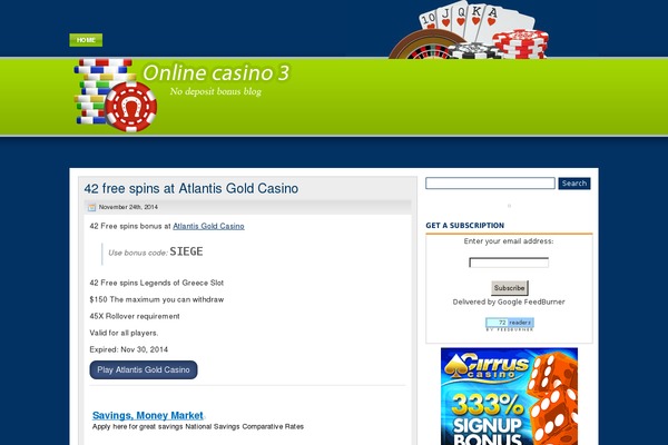 Site using Casino-connector plugin