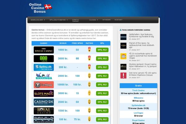 onlinecasinobonus.dk site used Wp-theme-bc-fse-child