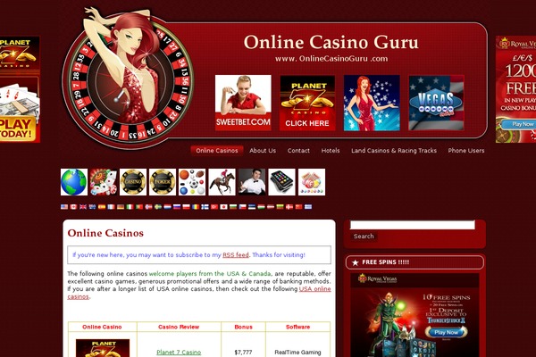 Site using Float Left Right Advertising plugin