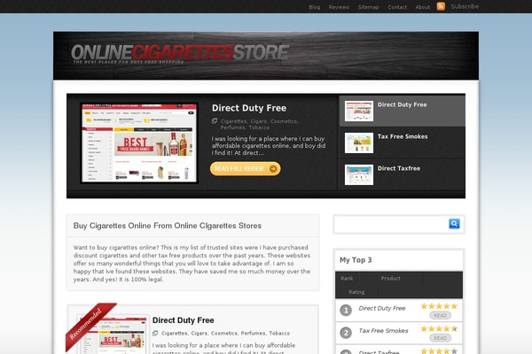 Proreview theme site design template sample