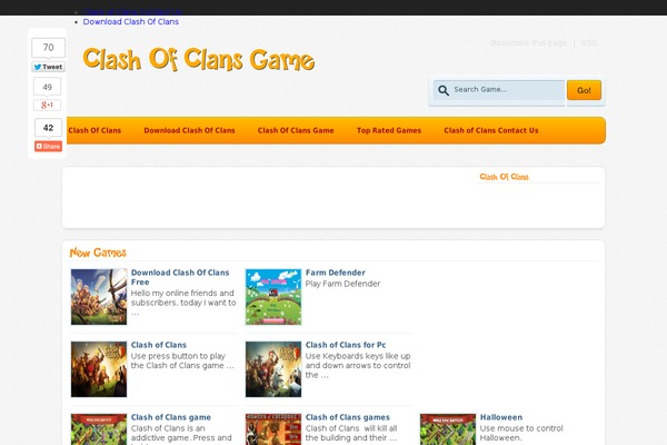 Durus theme site design template sample