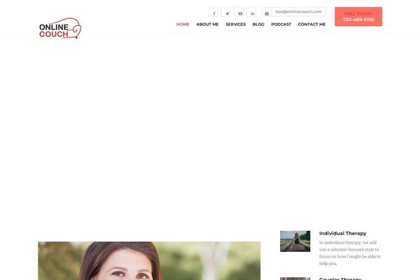 Psychiatrist theme site design template sample