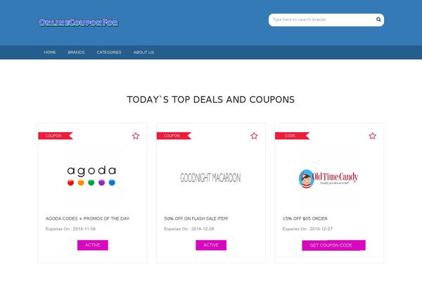 Clipper theme site design template sample