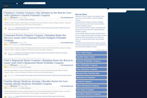 Site using Adsense Widget plugin